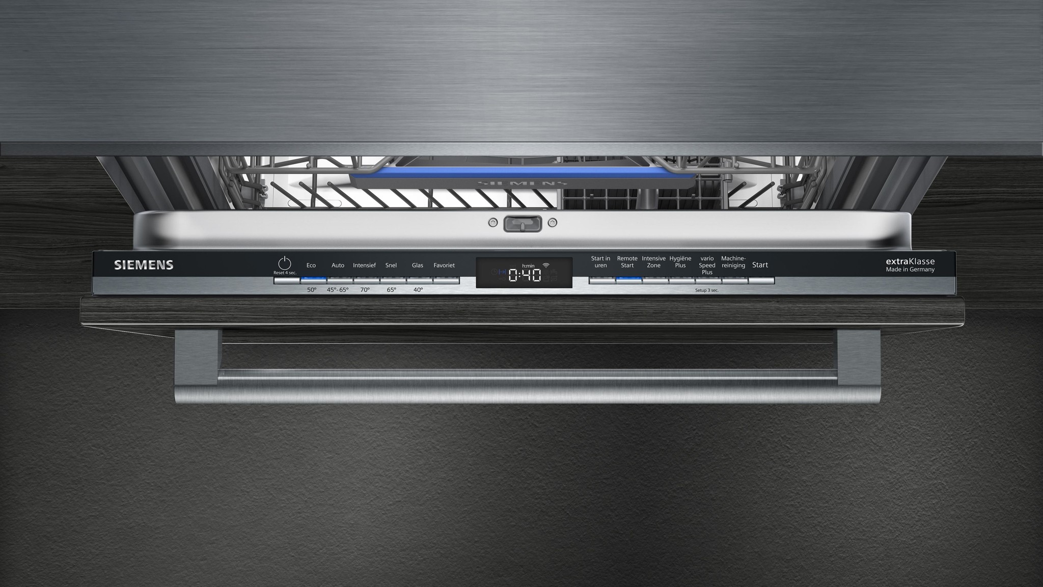 Siemens extraKlasse SN63HX00BN Volledig geïntegreerde vaatwasser