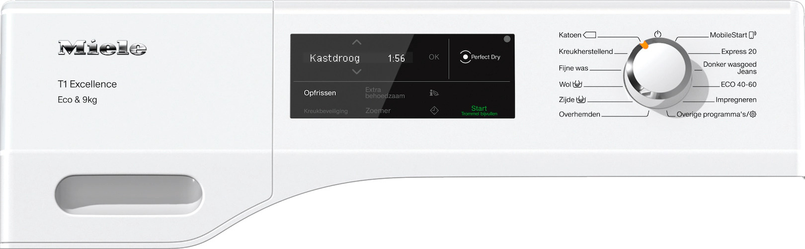 Miele TEJ 675 WPT1 Warmtepompdroger