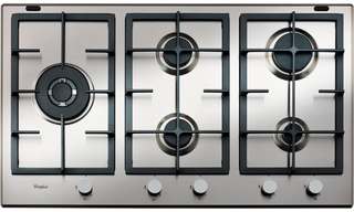 Whirlpool GMA9522/IX Inbouw Gaskookplaat 68 cm