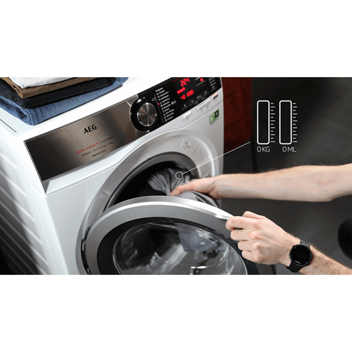 AEG ProSense AutoDose L6FBNAUTO - Wasmachine