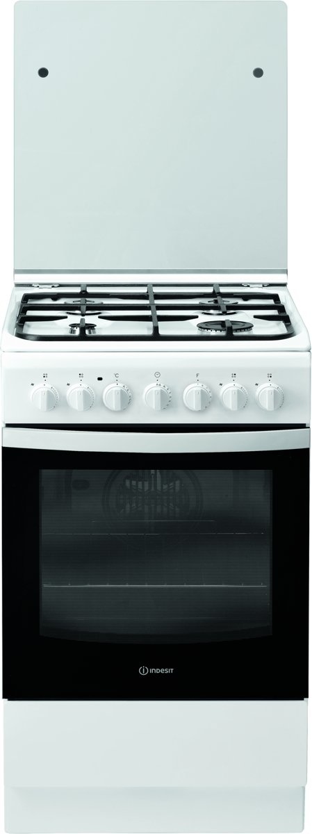 Indesit IS5G5PHW/NL fornuis - Gasfornuis