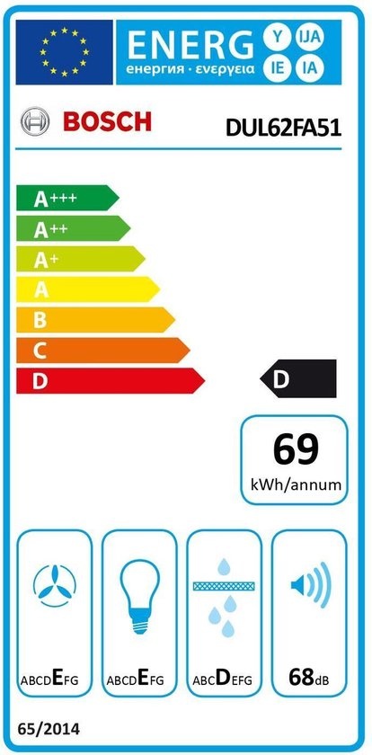 Bosch DUL62FA51 - Onderbouw afzuigkap