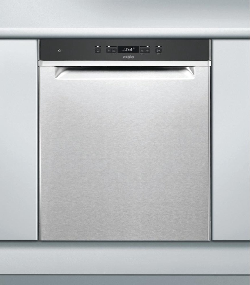 Whirlpool WUC 3C33 FX - Onderbouw vaatwasser