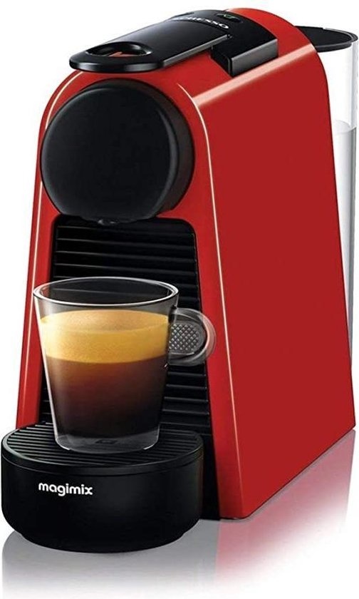 Magimix M115 Rood Essenza Mini Nespresso - Koffiemachine