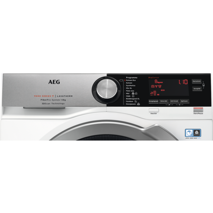 AEG T9DEN86CC FiberPro - Warmtepompdroger