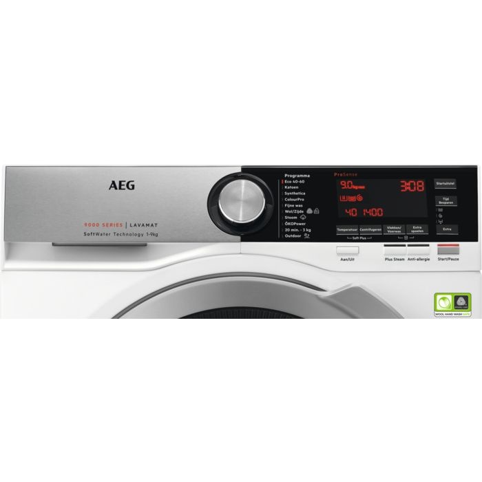 AEG L9FEN96CS SoftWater - Wasmachine