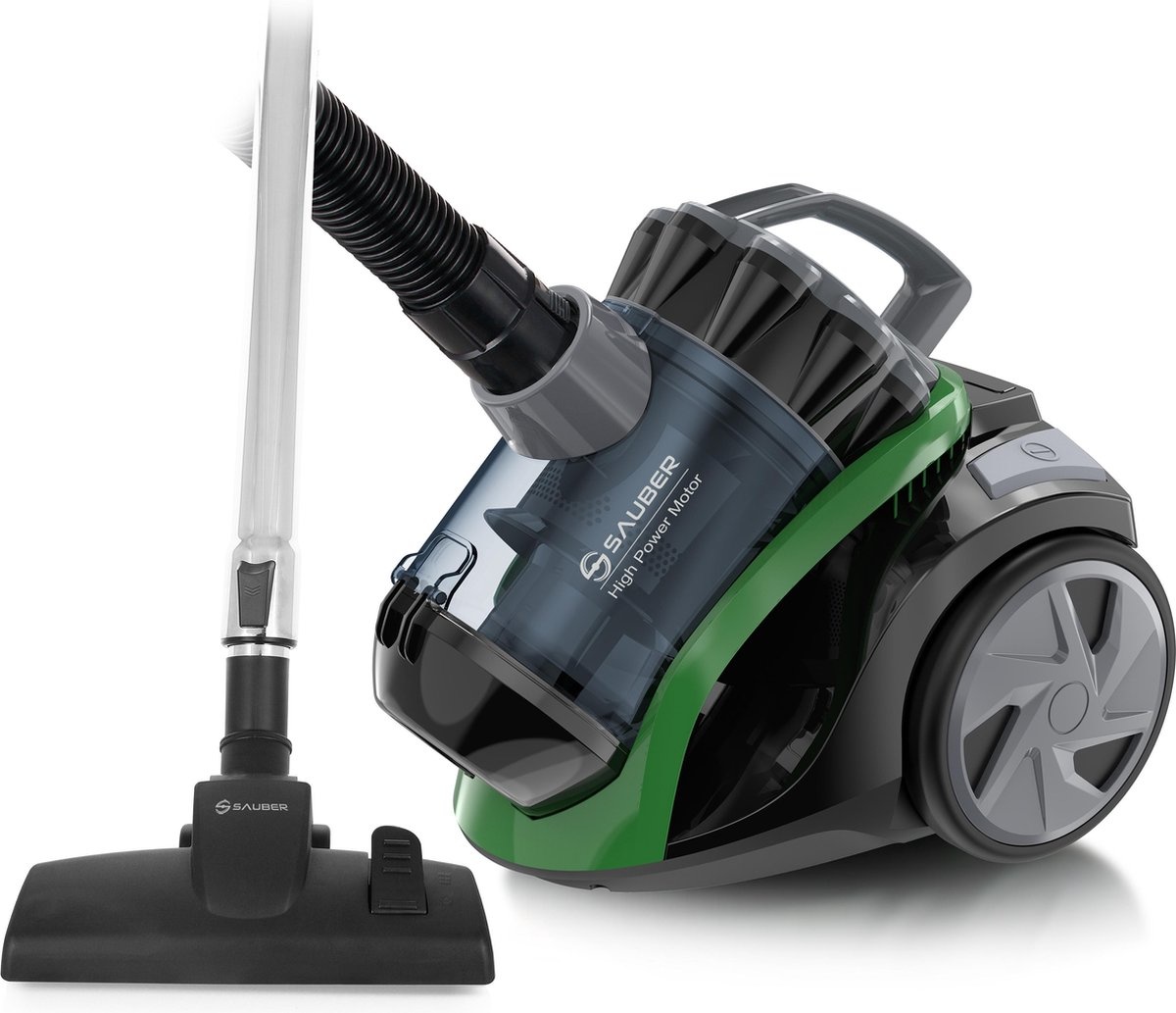 Sauber VCE-108278.4 Compactpower - Stofzuiger zonder zak