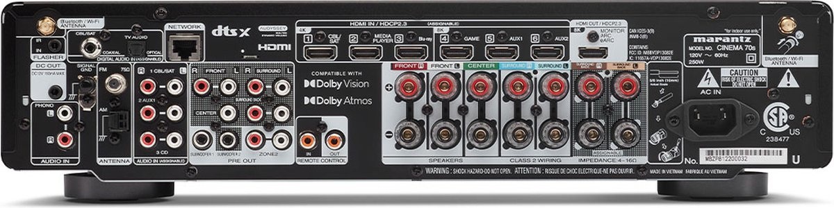 Marant CINEMA70S/N1B Receiver - Receiver