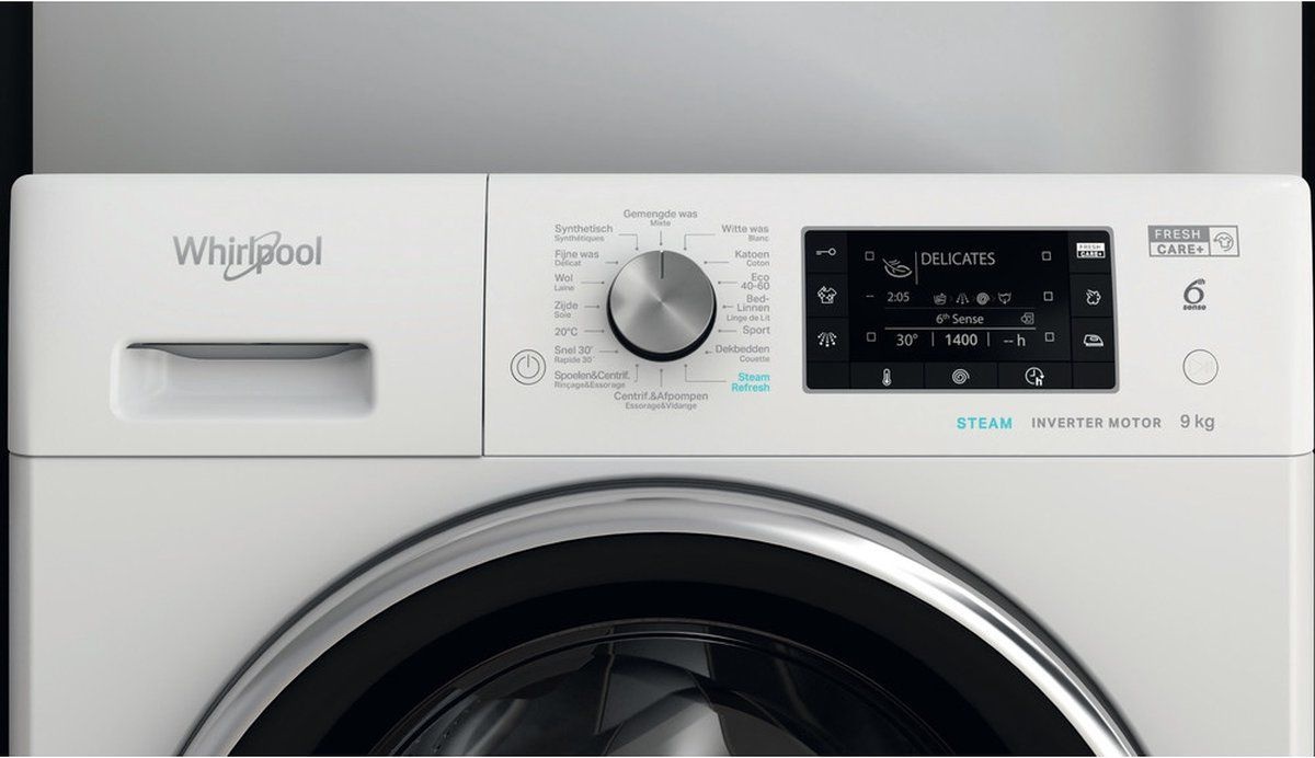Whirlpool FFDBE 9648 BCEV F - Wasmachine
