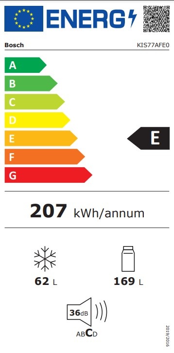 Bosch KIS77AFE0 - Inbouw koelkast