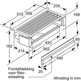 Siemens LZ11IXC16 CleanAir Plus Recirculatieset