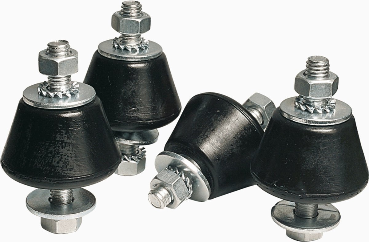 Qlima Trilling dempers (set van 4)