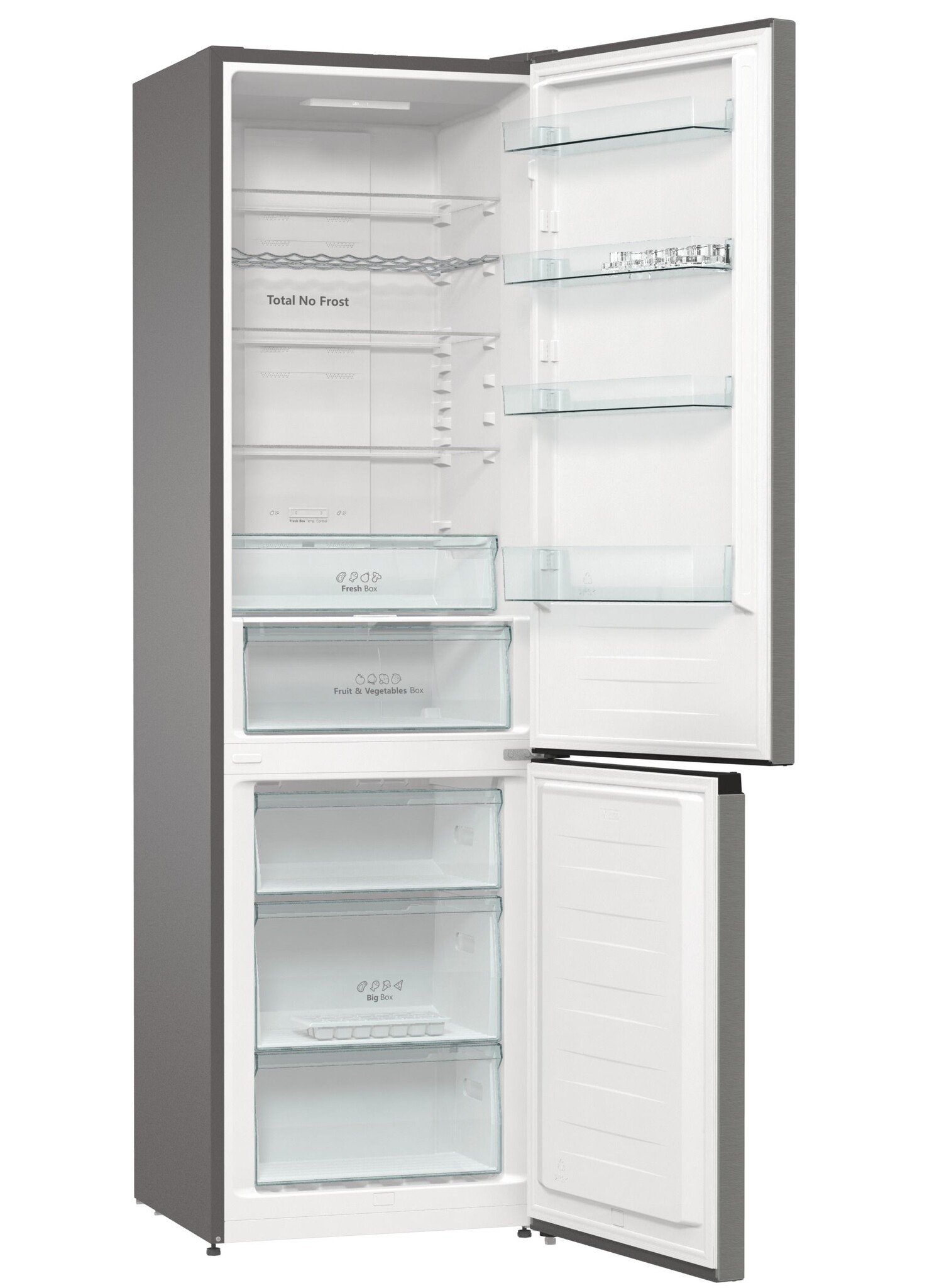 Hisense RB434N4BCD - Koel-vriescombinatie