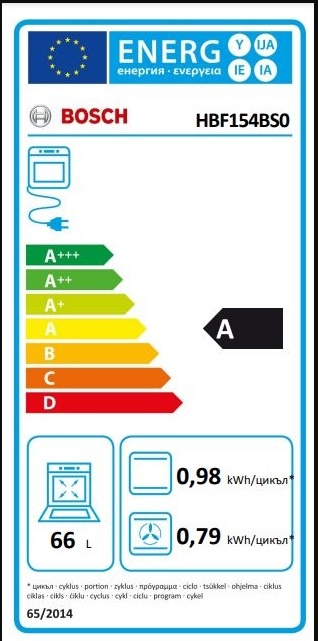 Bosch HBF154BS0 - Inbouw oven