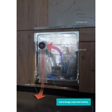 ETNA VW839N - Inbouw vaatwasser