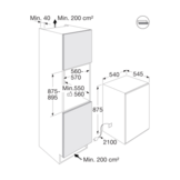ETNA VS6088 - Inbouw vriezer