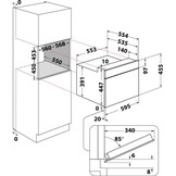 Whirlpool WMW47HMB - Inbouw magnetron