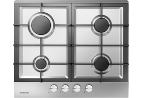 Inventum IKG6023GRVS - Gaskookplaat