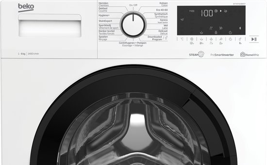 Beko WTV9716XBWST Steamcure - Wasmachine