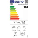 Beko BM3WFT3841A EnergySpin Antraciet - Wasmachine