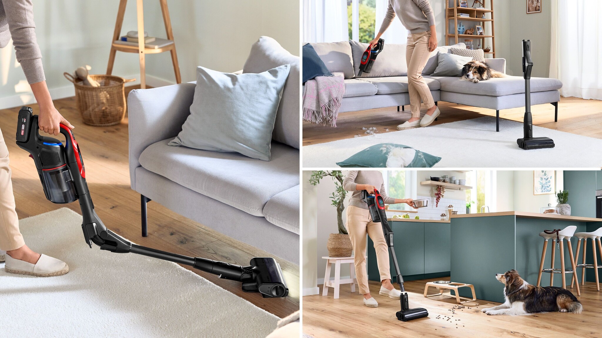 Bosch BCS1041PET Unlimited 10 - Steelstofzuiger