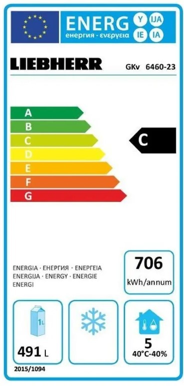 Liebherr GKv 6460-23 - Vrijstaande koelkast