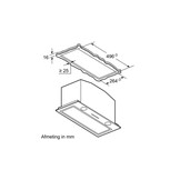 Siemens LB59584M - Inbouw afzuigkap