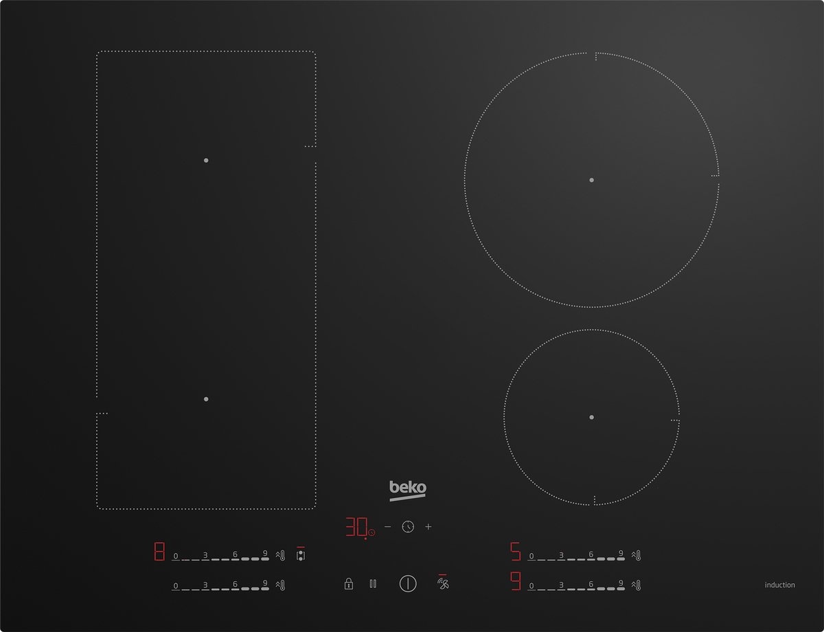 Beko HII74700UFT - Inductiekookplaat
