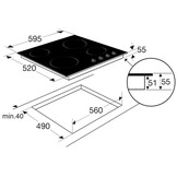 ETNA KC160Z - Keramische kookplaat