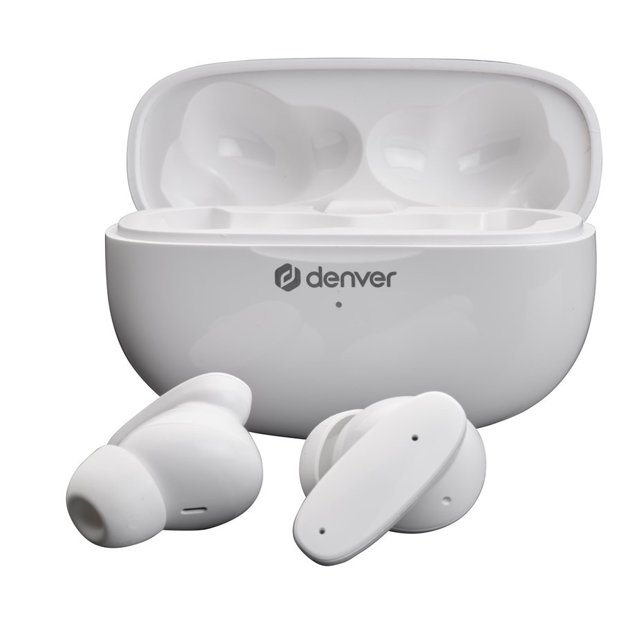 Denver TWE-49ENC Wit - Draadloze oordopjes