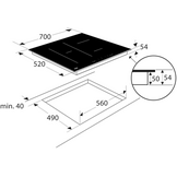 ETNA KIF670ZT - Inductiekookplaat