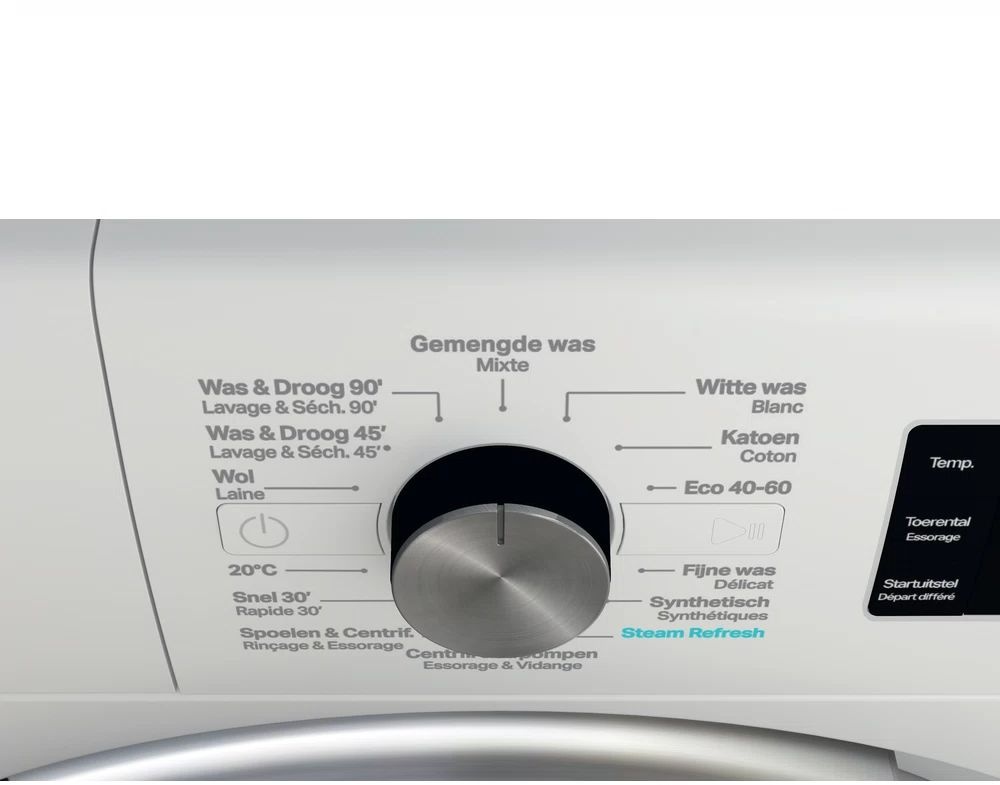 Whirlpool FFWDB 976258E BCV BE - Was-droogcombinatie