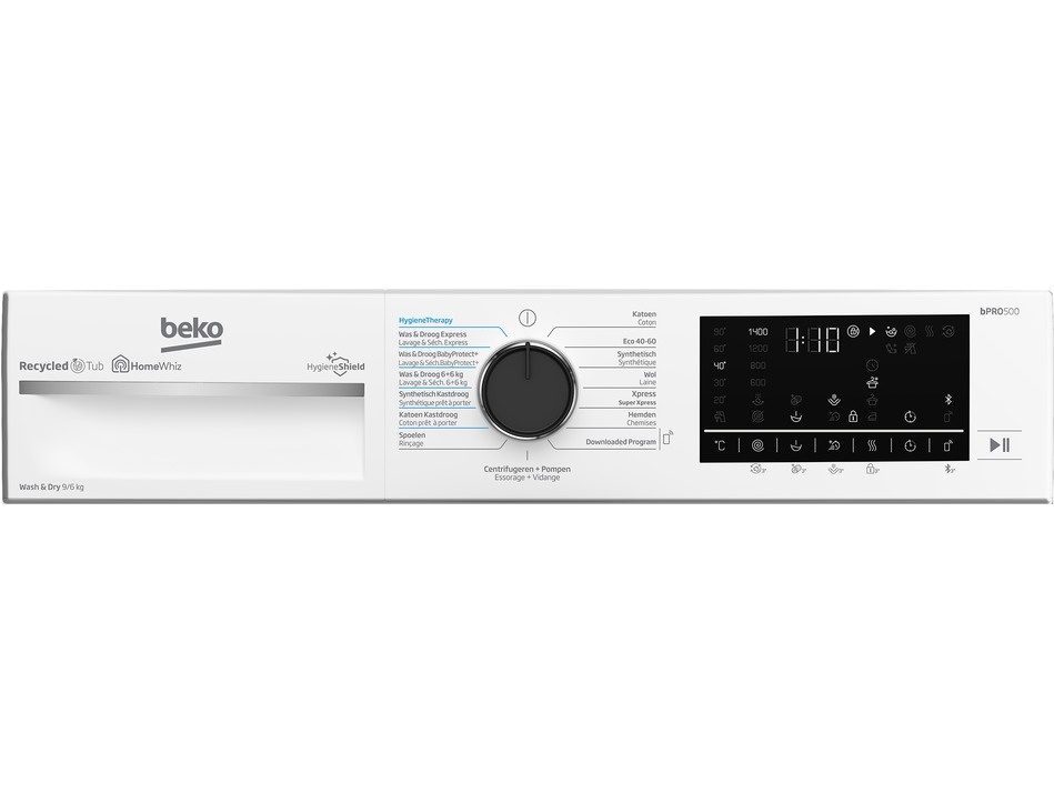 Beko B5DT59442W - Was-droogcombinatie