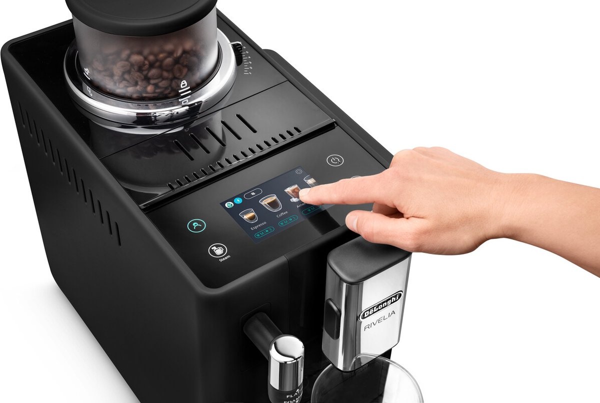 De'Longhi Rivelia Onyx Black EXAM440.35.B - Koffiemachine