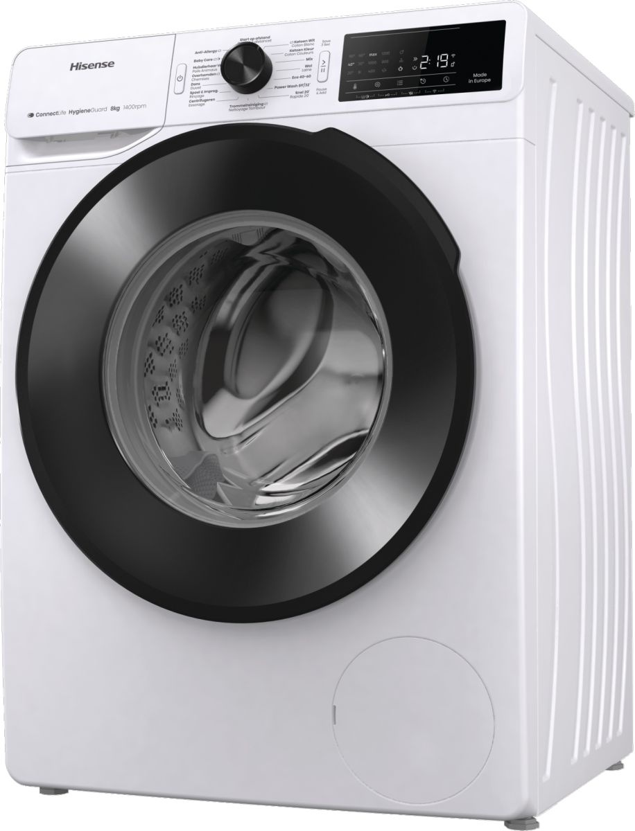 Hisense WF3V843BW/BLX - Wasmachine