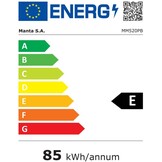 Manta MM520PB - Tafelmodel koelkast