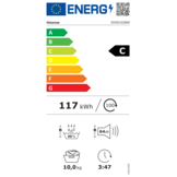 Hisense DH5S102BW - Warmtepompdroger