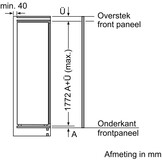 Siemens KI81REDD0 iQ500 extraKlasse - Inbouw koelkast