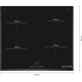 Bosch PIE631HC1M Serie 6 EXCLUSIV - Inductiekookplaat