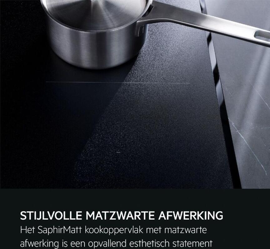 AEG TO74IB00CZ SaphirMatt - Inductiekookplaat