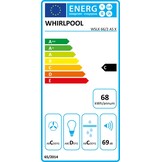 Whirlpool WSLK 66/2 AS X - Wandschouw afzuigkap