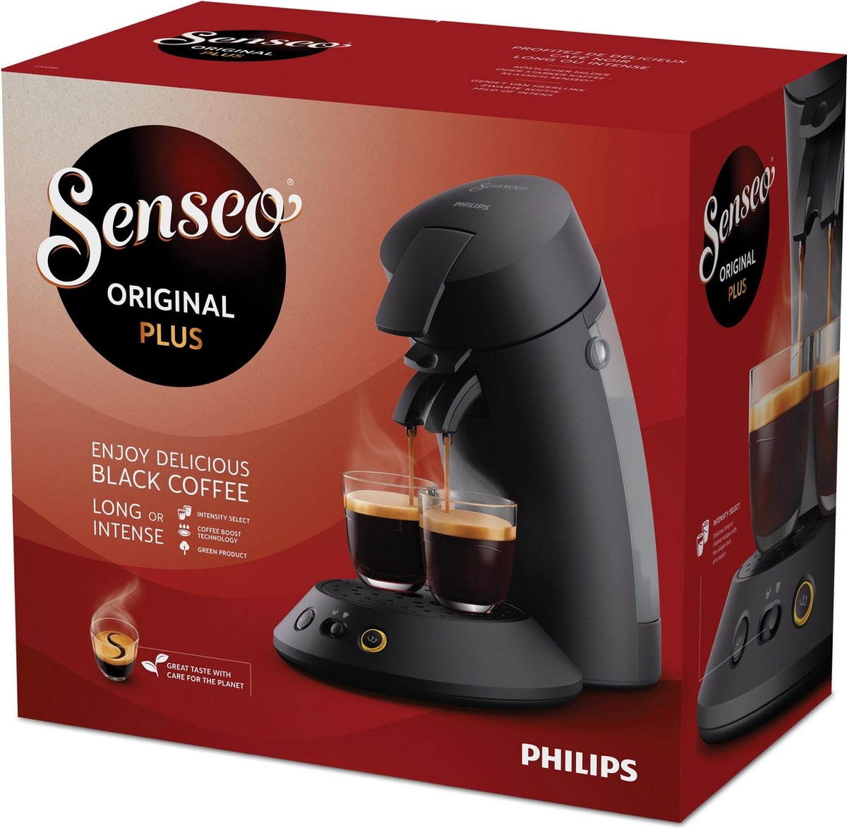Philips Senseo Original Plus CSA210/60 (Zwart) - Koffiemachine
