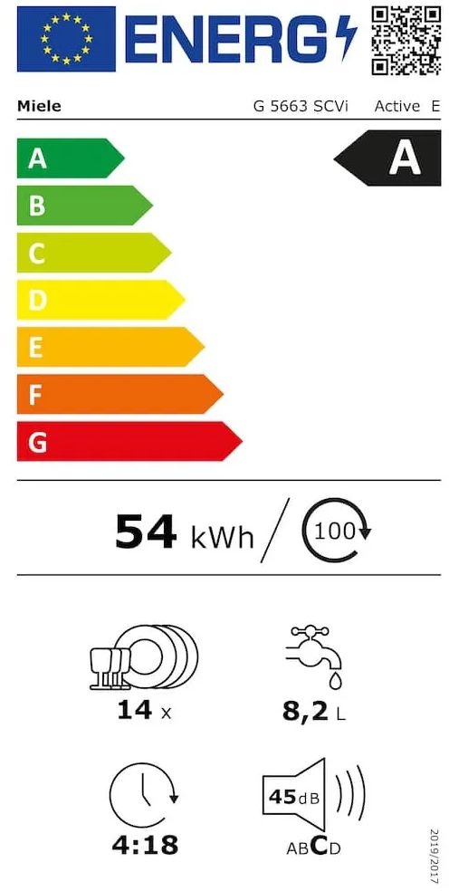 Miele G 5663 SCVi Active Excellence - Inbouw vaatwasser