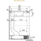 ATAG ACC8465PLF Recirculatiekit Plintmontage