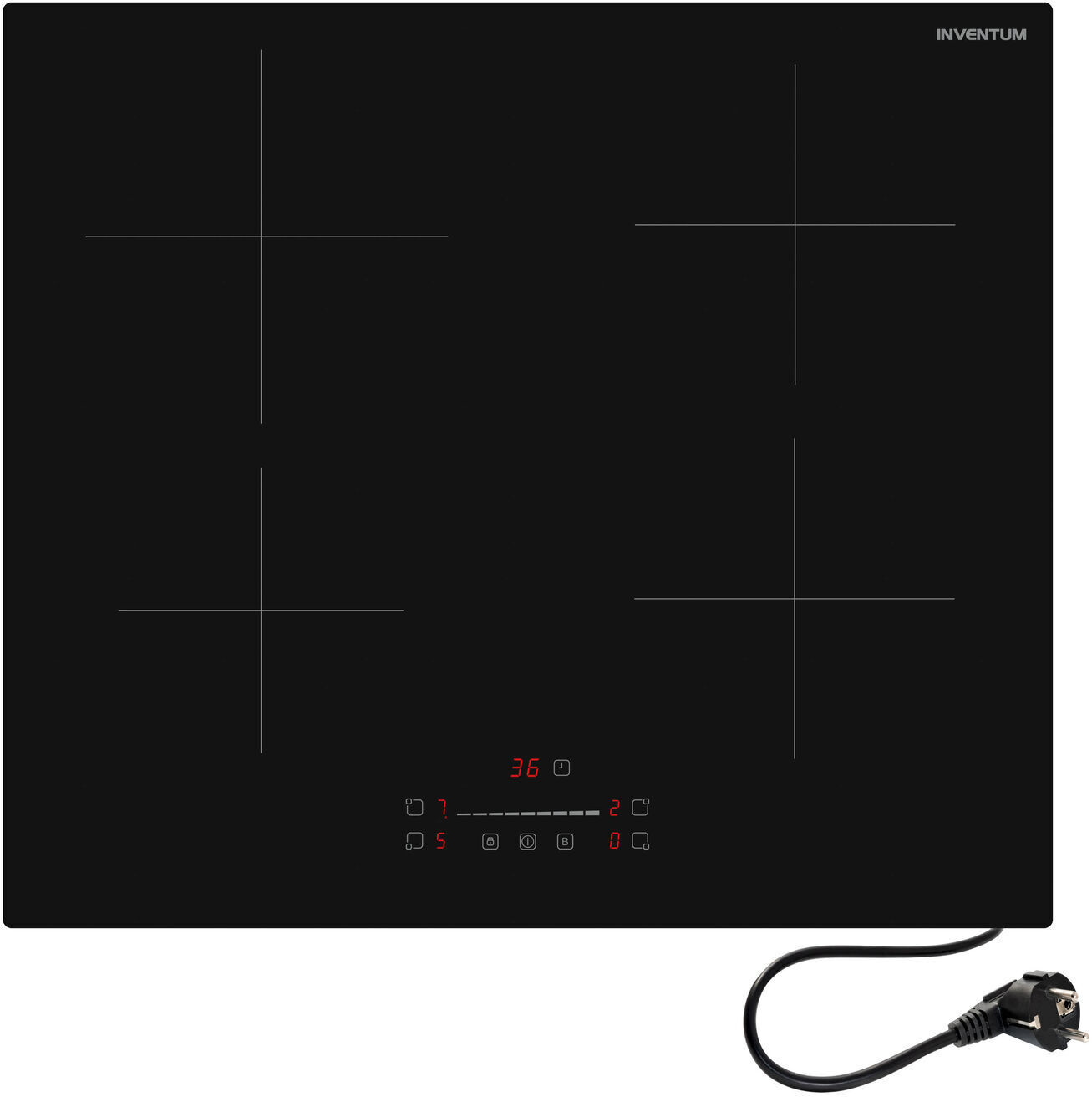 Inventum IKI6008 - Inductiekookplaat
