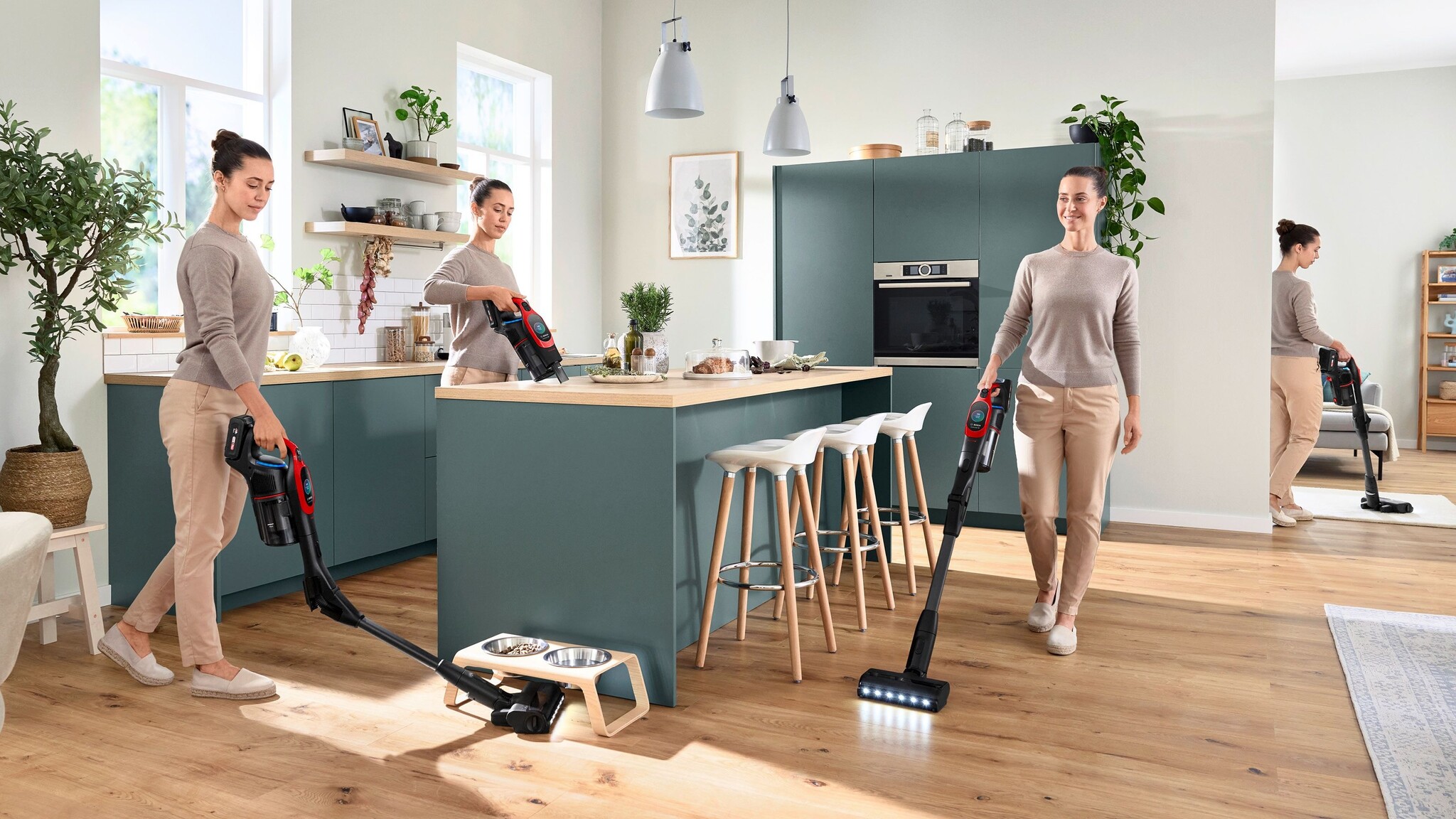 Bosch BCS1041PET Unlimited 10 - Steelstofzuiger