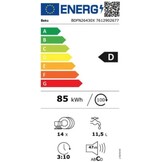 Beko BDFN26430W - Vrijstaande vaatwasser