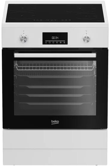 Beko FBMA6930GW AeroPerfect - Inductiefornuis