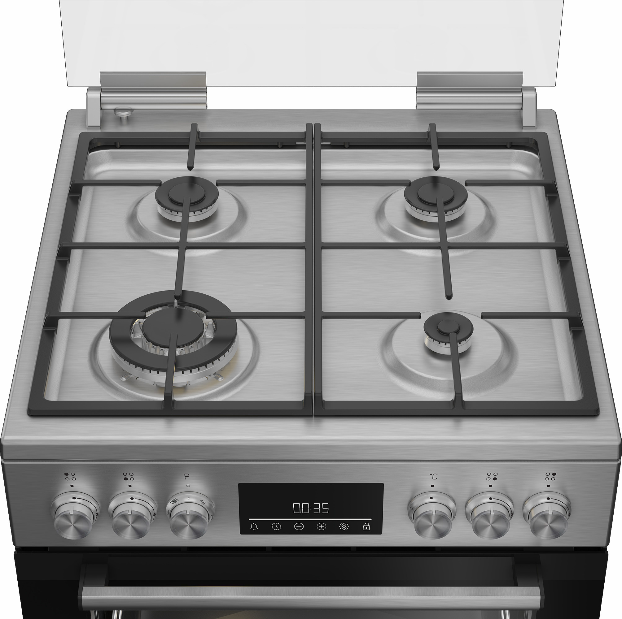 Beko FBE6133XSNL AeroPerfect - Gasfornuis