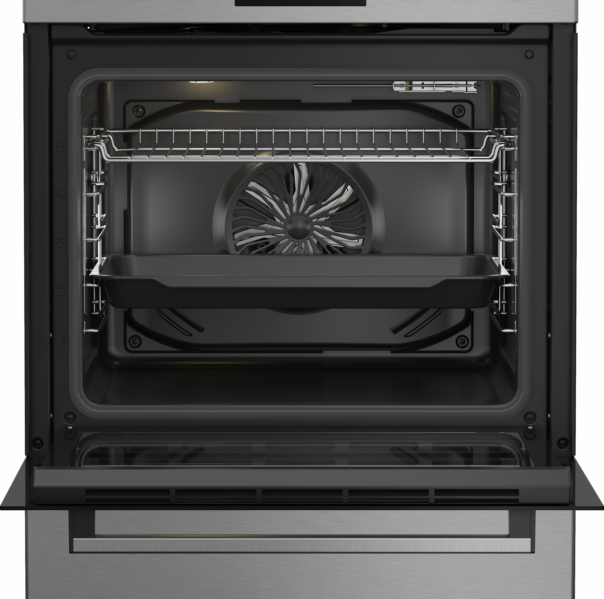 Beko FBE6133XSNL AeroPerfect - Gasfornuis